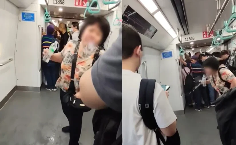 Viral Wanita MRT Singapura yang Jadikan Kereta Runway: Clashing Prints Bukan Sekadar Gaya, Ini Perlawanan terhadap Matinya Keberanian di Era Minimalis